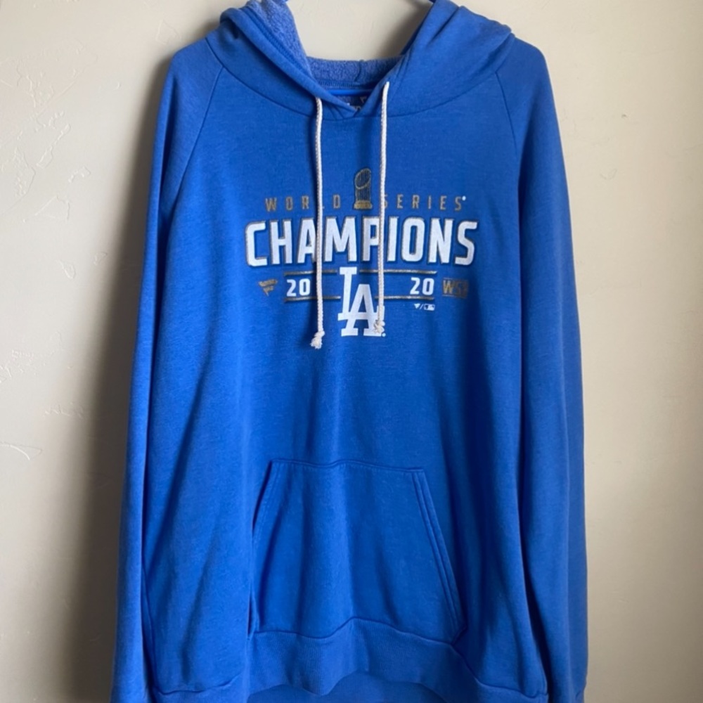 Fanatics Dodgers hoodie. 2020 champs.